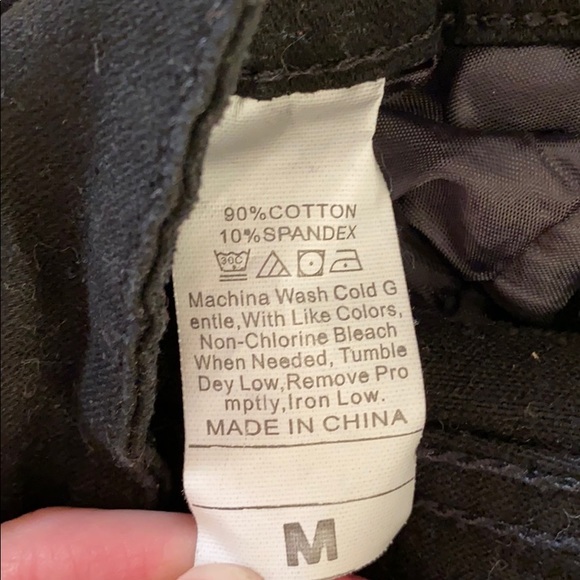 Medium Black Short Shorts - Picture 6 of 6